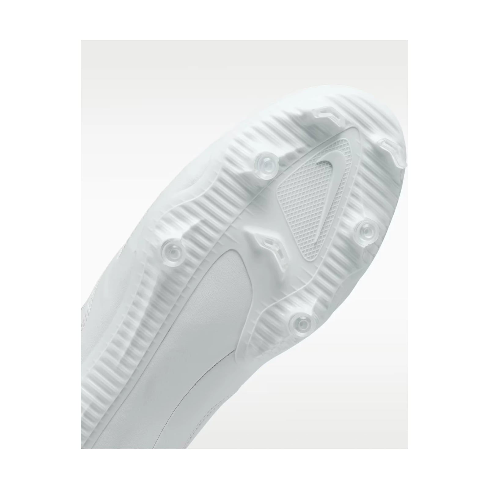 Nike Huarache 9 Varsity Lacrosse Boots - White/Black - Image 8 of 9