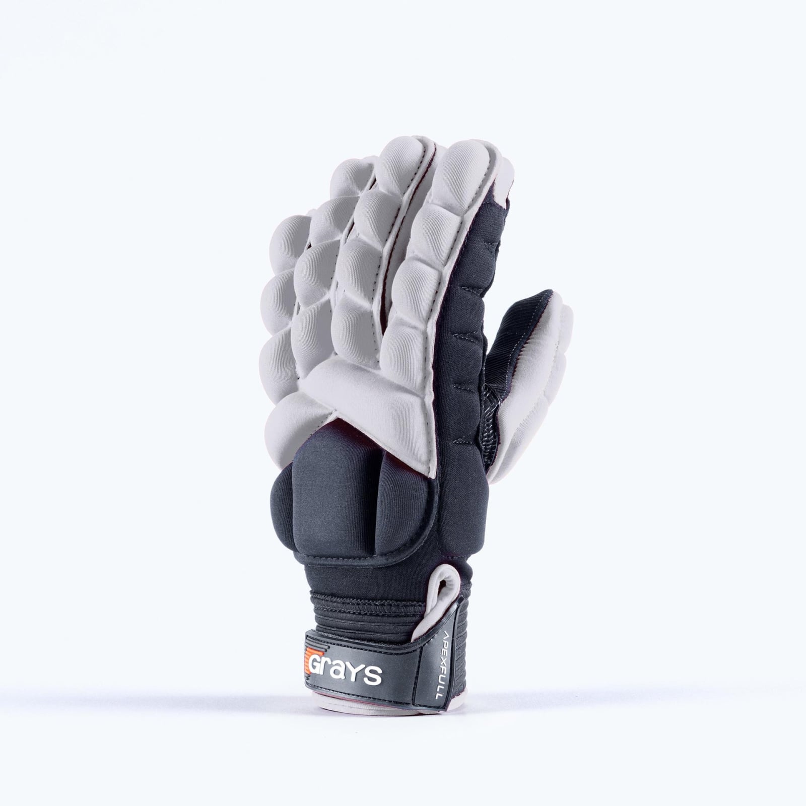 Grays Apex Full Hockey Glove - Black/White (2026/27)