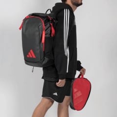 Adidas MultiGame Padel Backpack - Black/Red (2026)