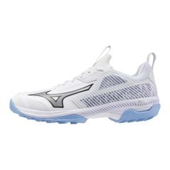 Mizuno Wave Panthera 2 Hockey Shoes - White/Celeste (2026/27)