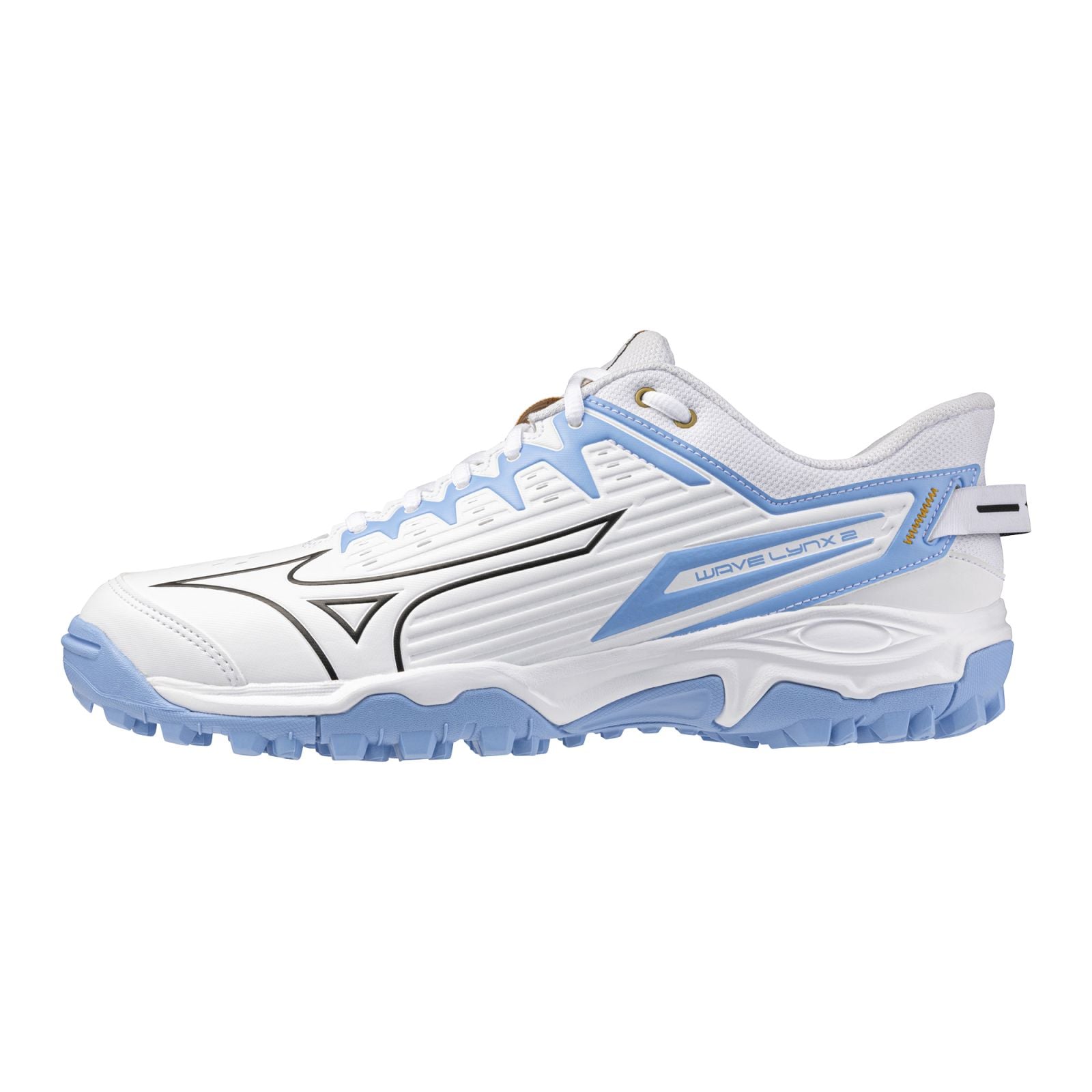 Mizuno Wave Lynx 2 Hockey Shoes - White/Celeste (2026/27)