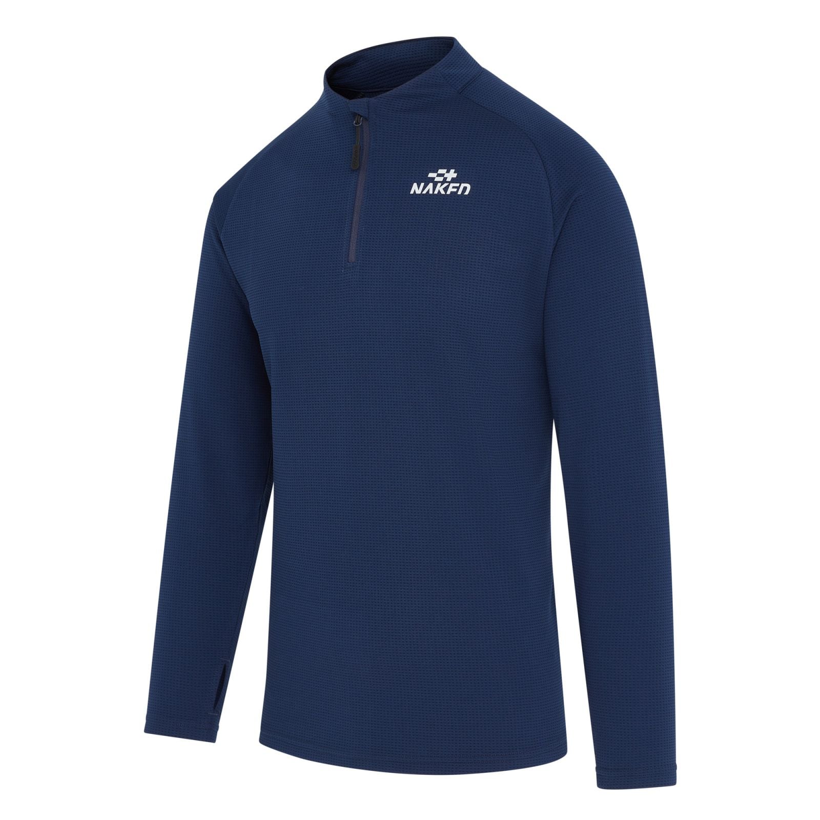 Naked Men's Long Sleeve 1/4 Zip Shirt (2026/27) - Image 1 of 3