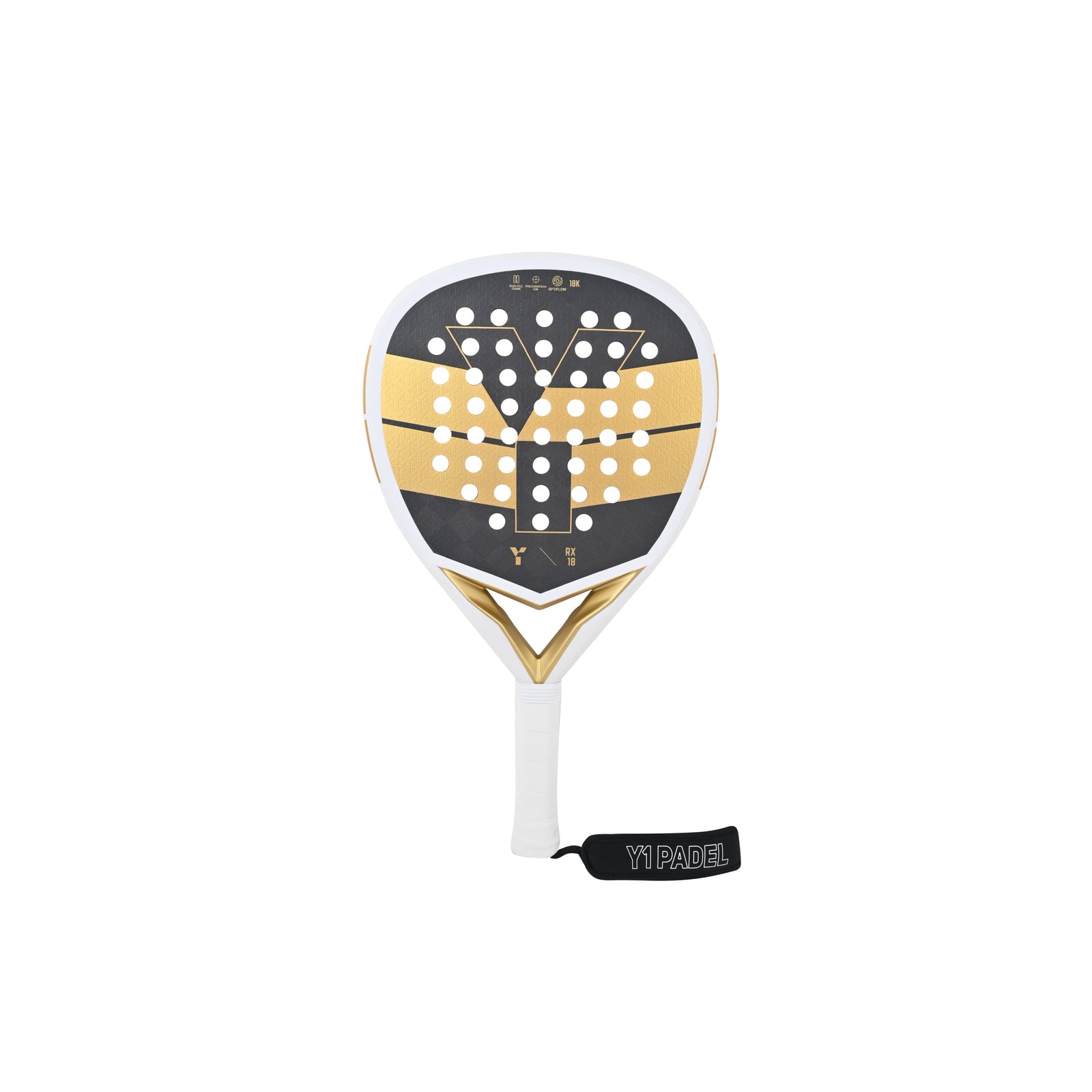 Y1 RX18 Padel Racket - Teardrop (2026) - Y1 Padel-Schläger