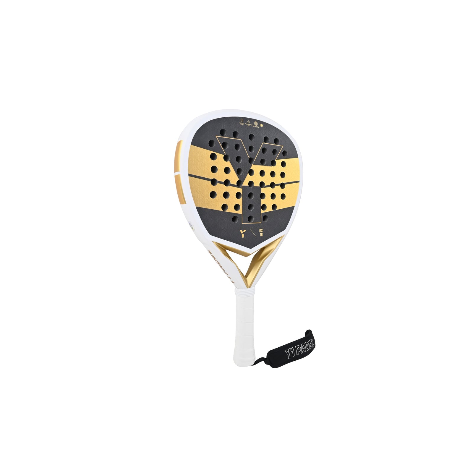Y1 RX18 Padel Racket - Teardrop (2026) - Y1 Padel-Schläger