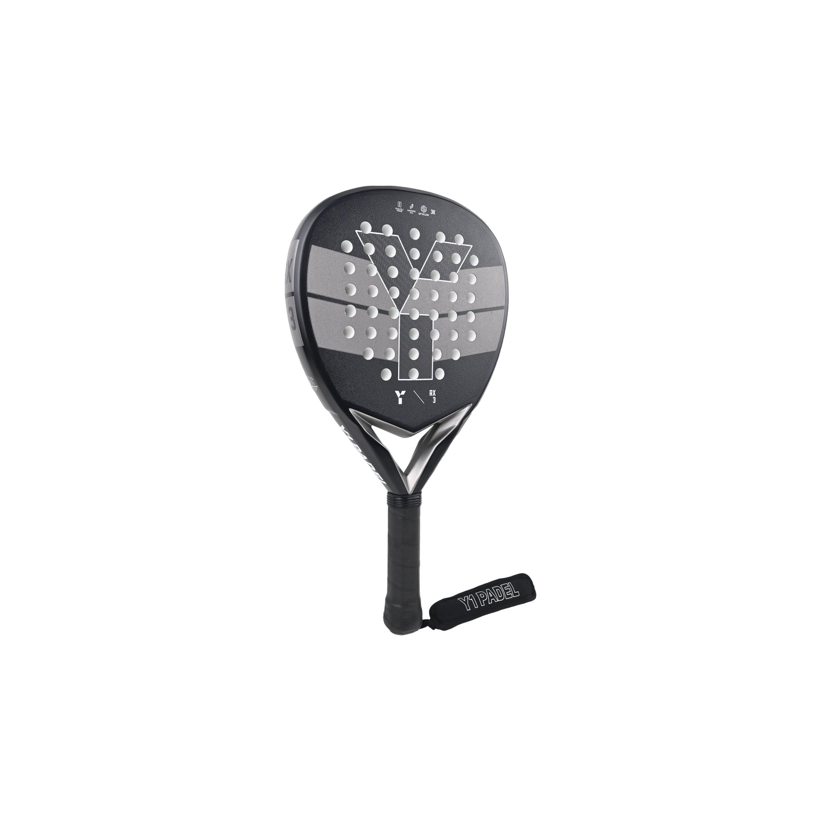 Y1 RX3 Padel Racket - Teardrop (2026) - Y1 Padel-Schläger