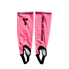 Y1 Shin Liners (with Stirrup) - Pink (2026/27)