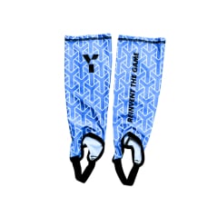 Y1 Shin Liners (with Stirrup) - Blue (2026/27)