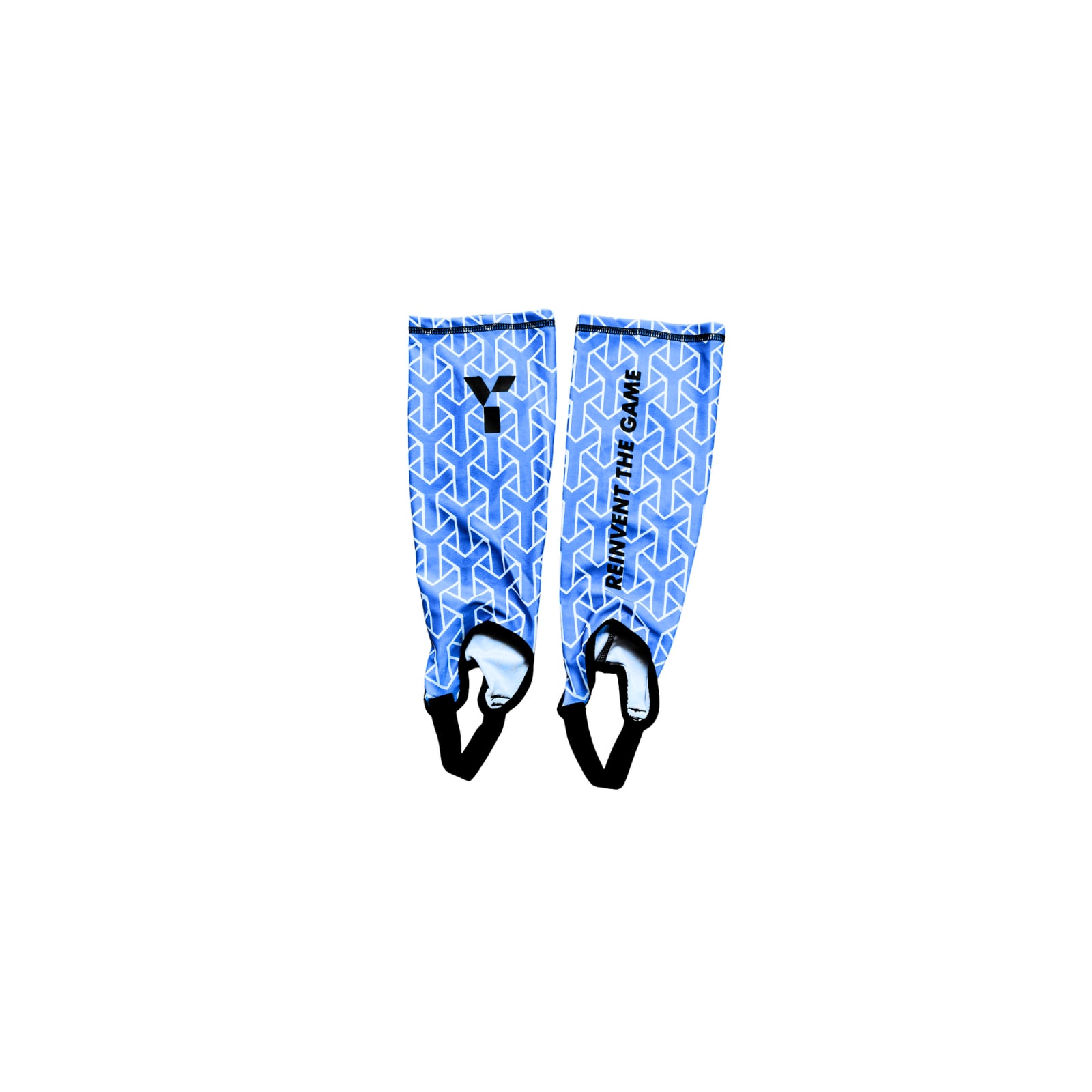 Y1 Shin Liners (with Stirrup) - Blue (2026/27) - Y1 Hockey Shin Liners (with Stirrup) - Blue (2026/27)