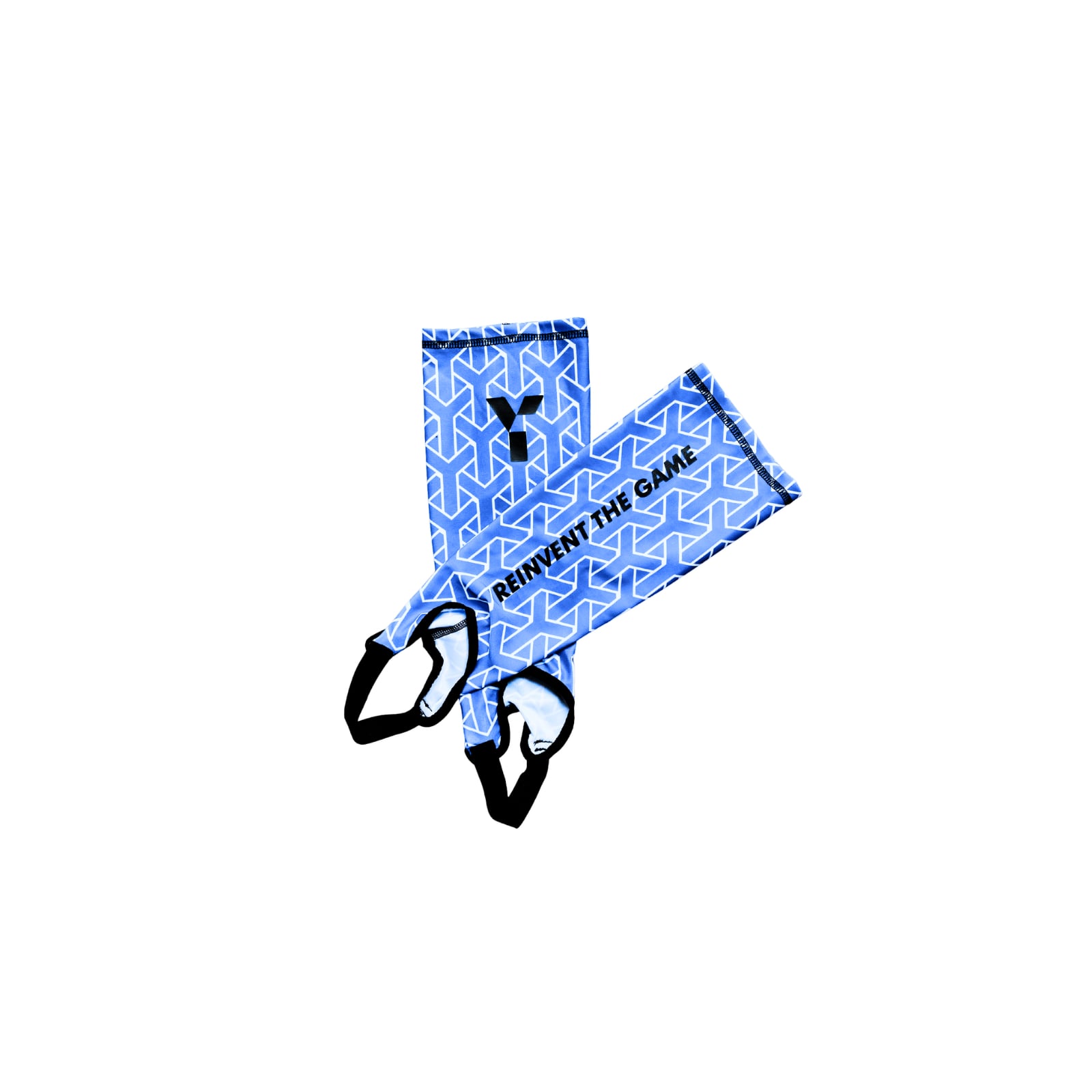 Y1 Shin Liners (with Stirrup) - Blue (2026/27) - Y1 Hockey Shin Liners (with Stirrup) - Blue (2026/27)