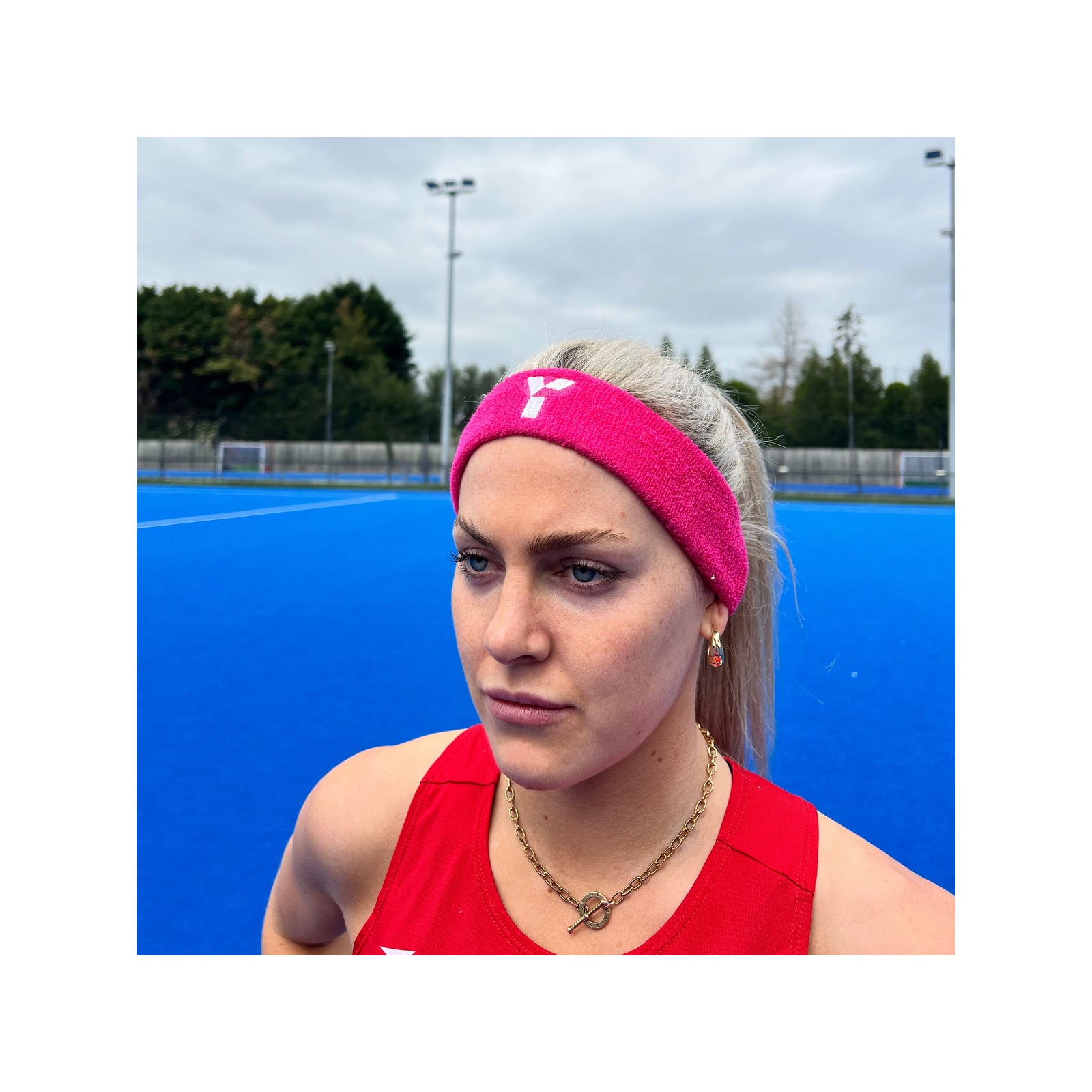 Y1 Headband - Pink (2026/27) - Y1 Hockey Headband - Pink (2026/27)