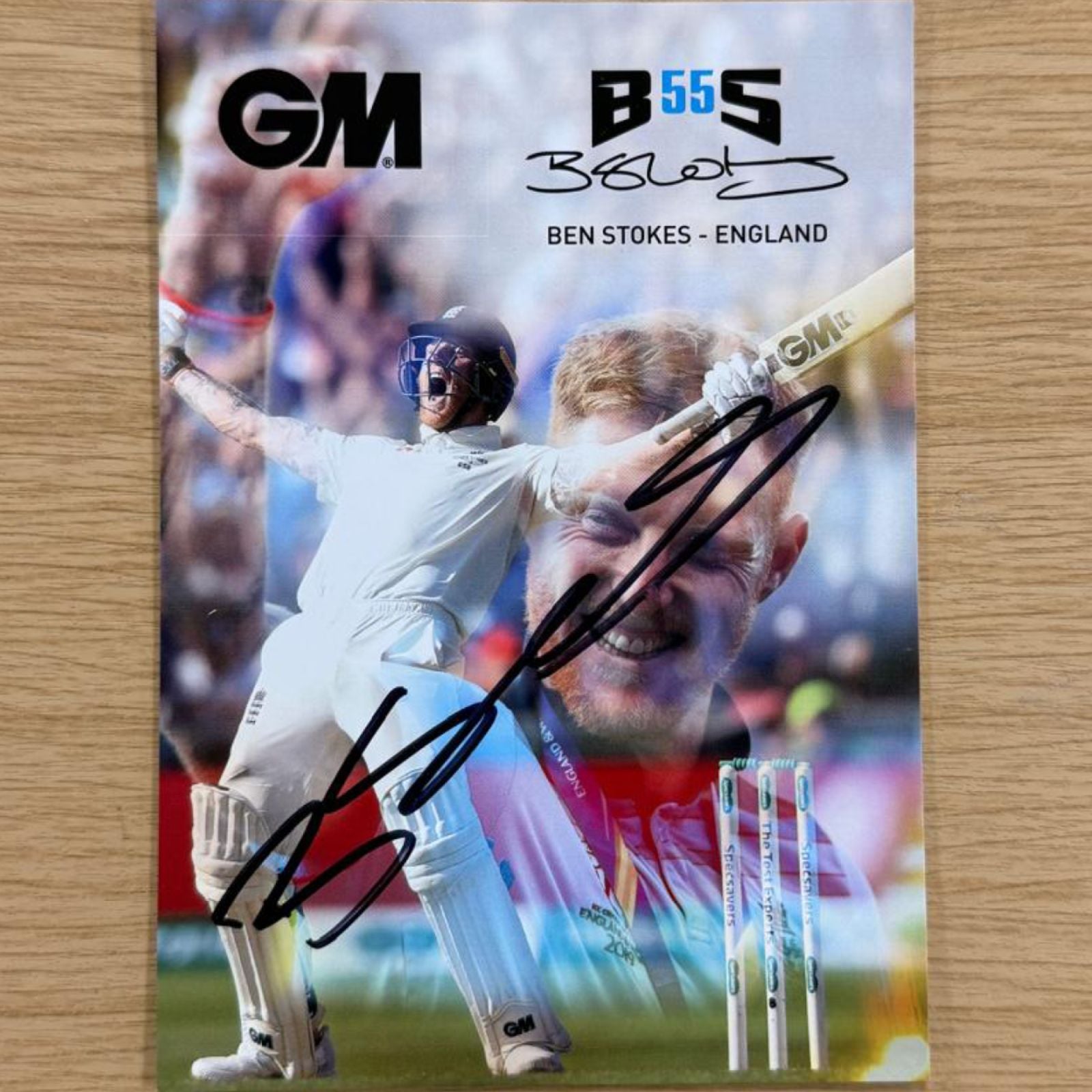 Ben Stokes Original BS55 Special Limited Edition Cricket Bat - Image 3 of 8
