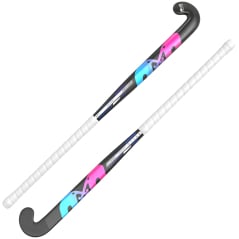 TK Deluxe Late Bow Black-Sky-Pink Hockey Stick (2026/27)