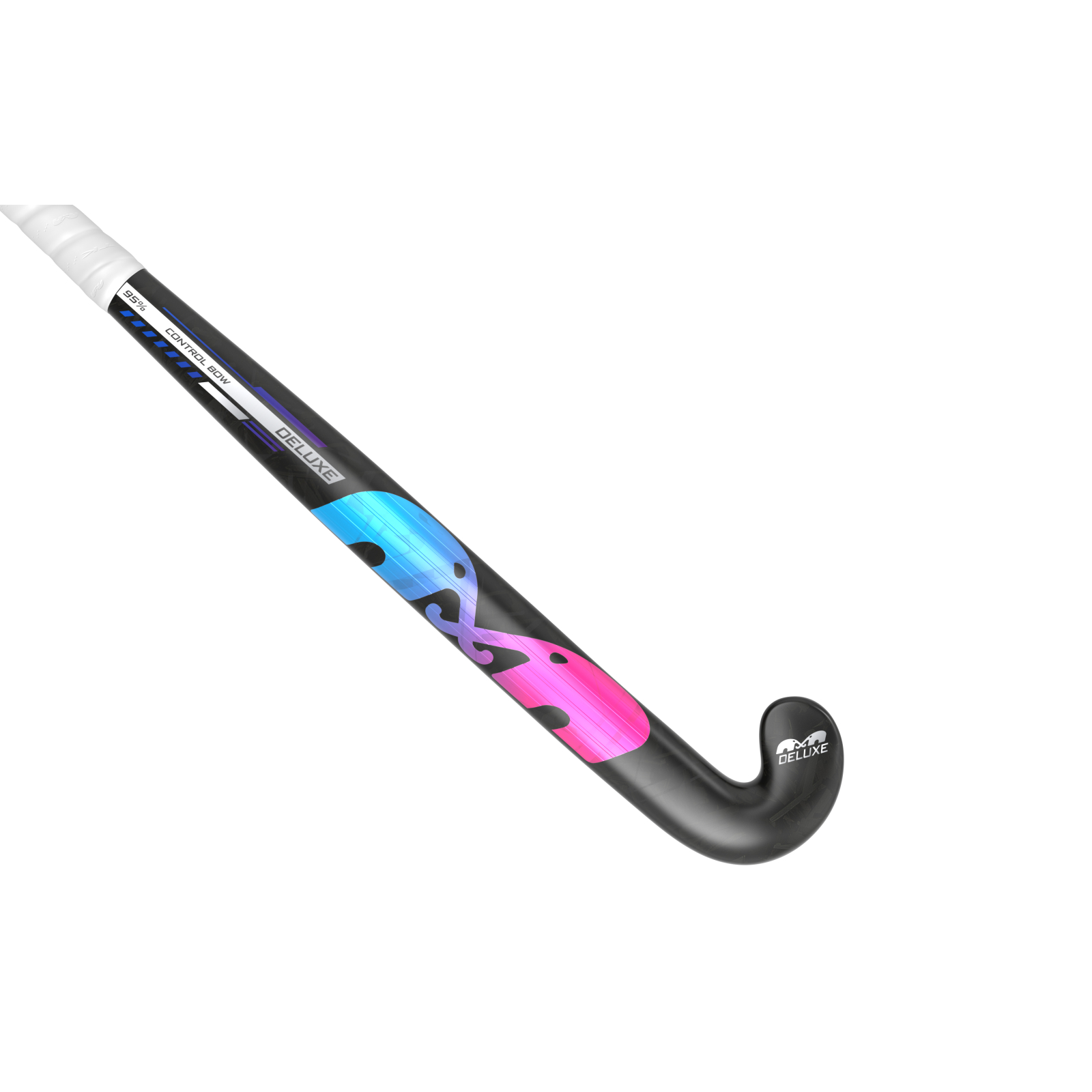 TK Deluxe Control Bow Black-Sky-Pink Hockey Stick (2026/27) -