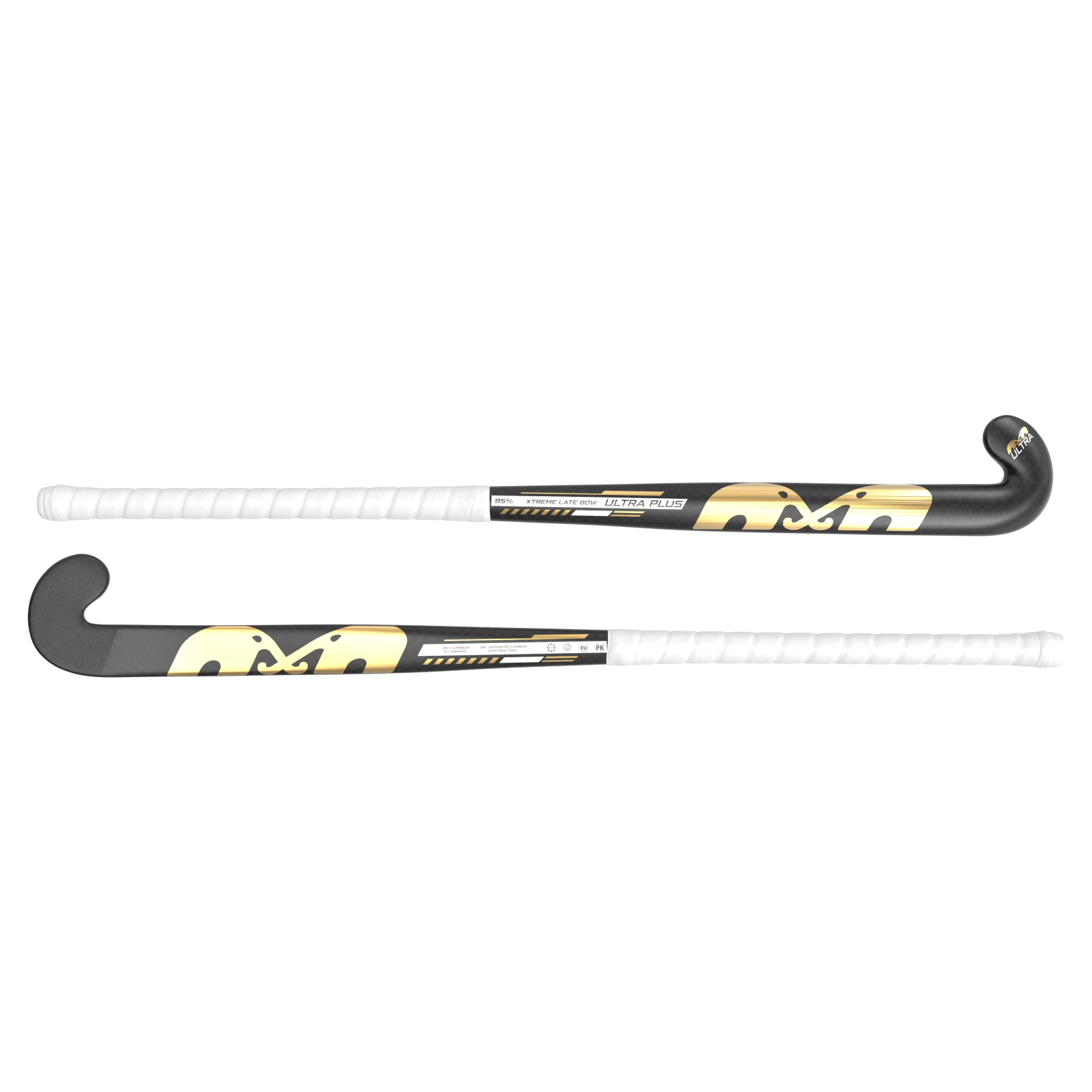 TK U1+ Extreme Late Bow Black-Gold Hockey Stick (2026/27) - Casa