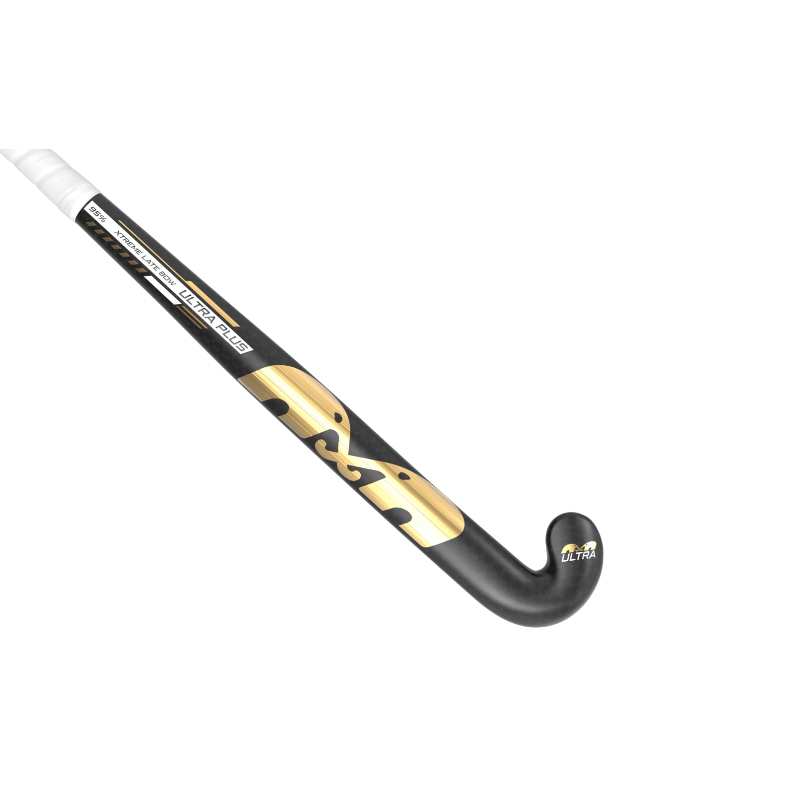 TK U1+ Extreme Late Bow Black-Gold Hockey Stick (2026/27) - Casa