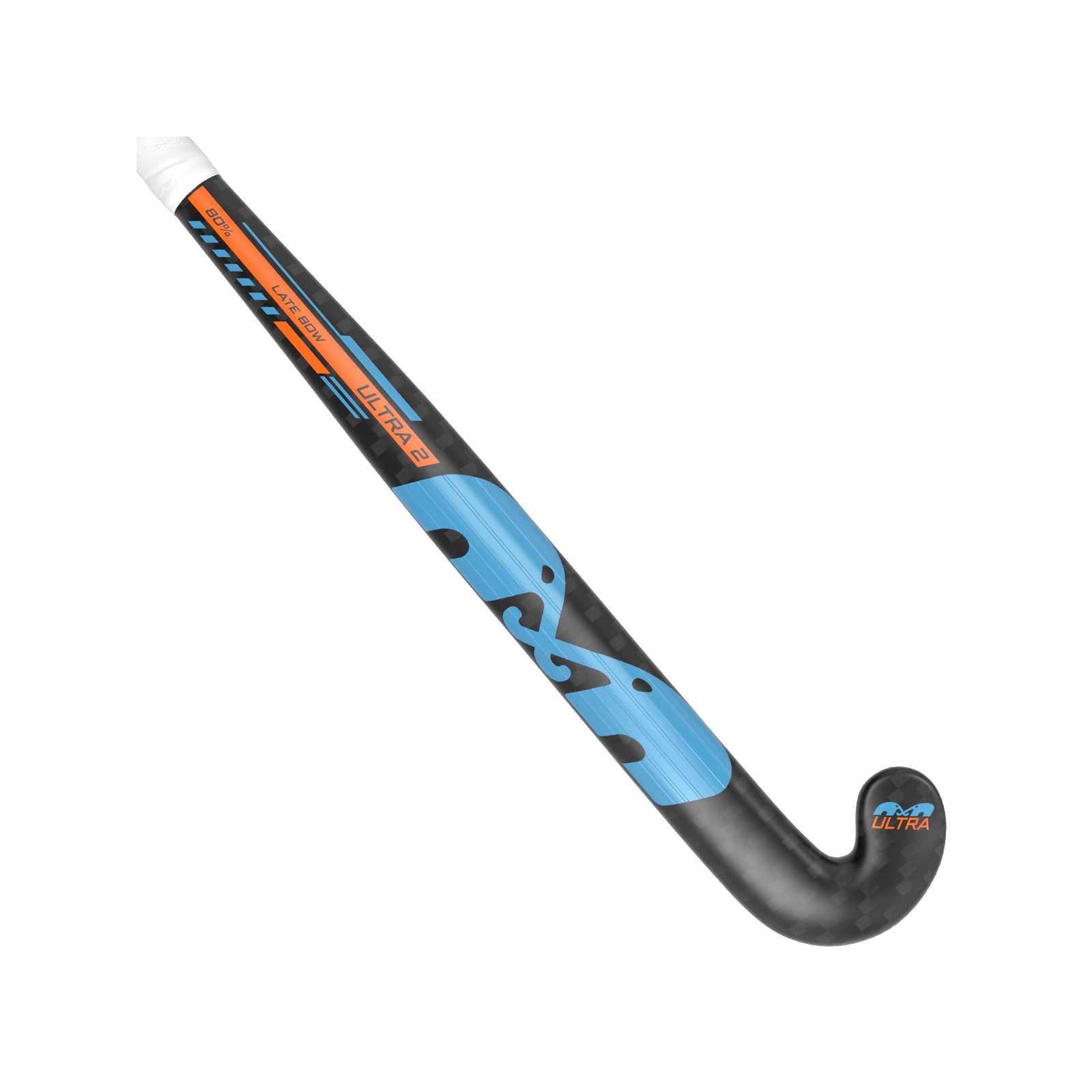 TK U2 Late Bow Black-Aqua Hockey Stick (2026/27) - Casa