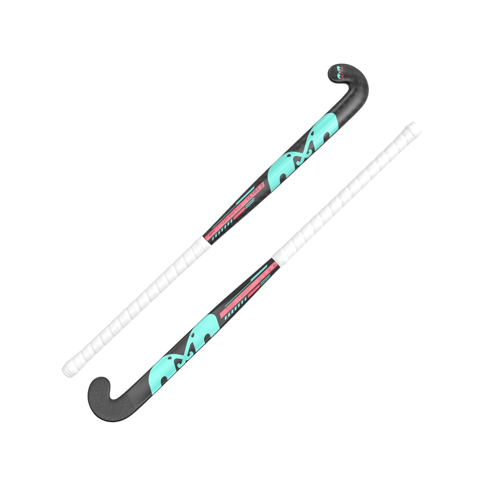 TK U2 Late Bow Plus Black-Aqua Hockey Stick (2026/27) - Casa