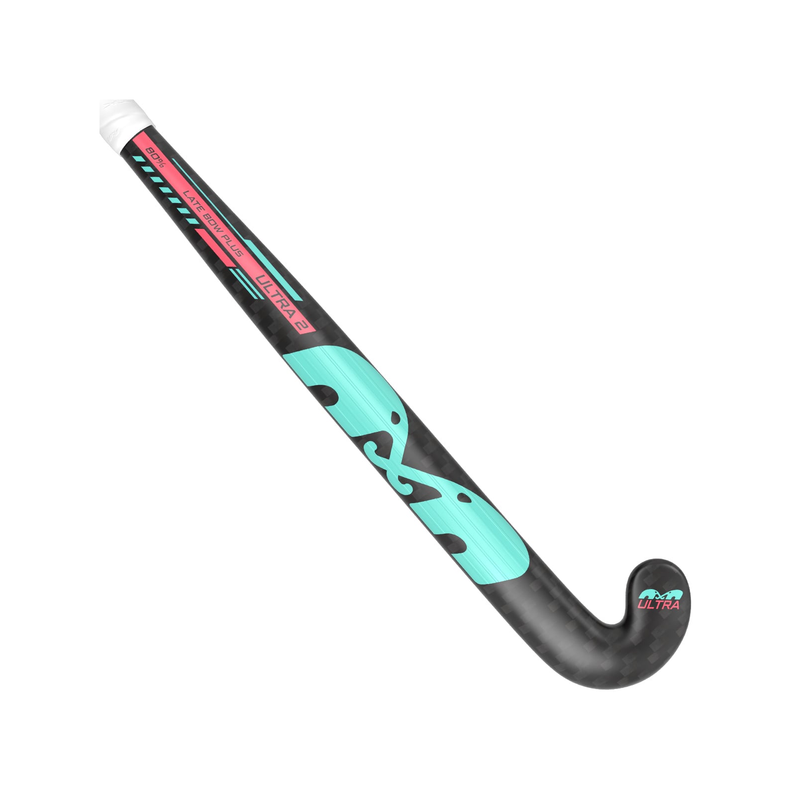 TK U2 Late Bow Plus Black-Aqua Hockey Stick (2026/27) - Casa