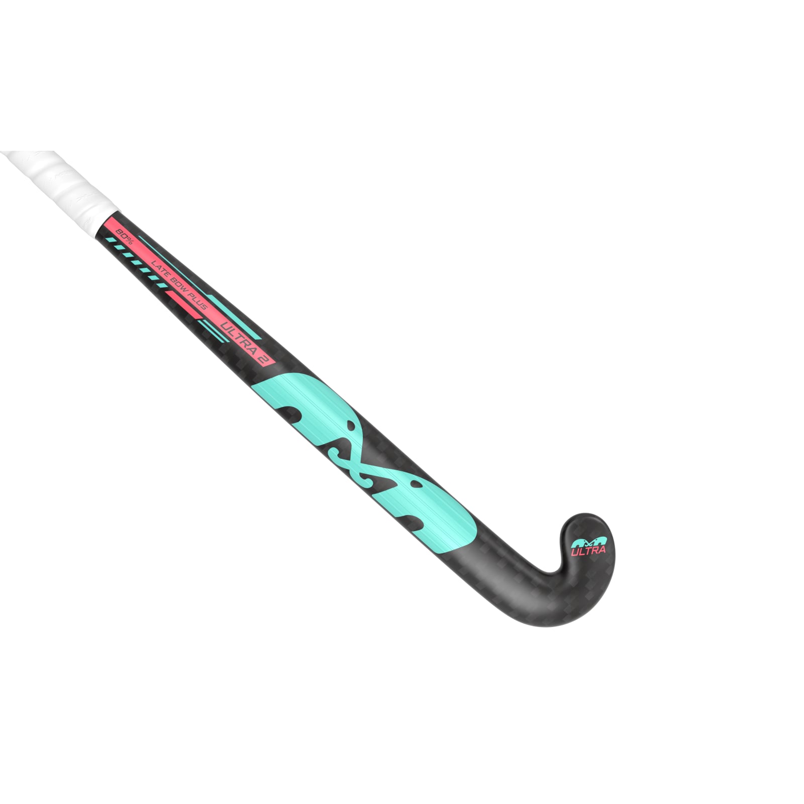 TK U2 Late Bow Plus Black-Aqua Hockey Stick (2026/27) - Casa