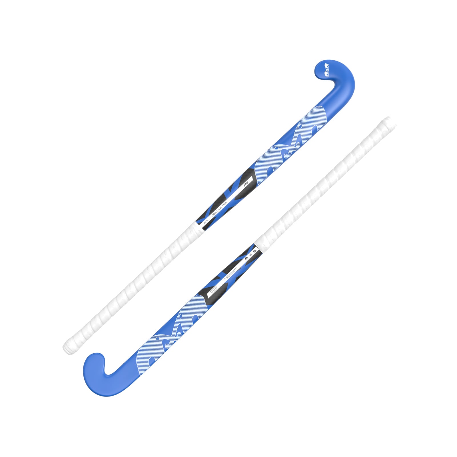 TK P5 Control Bow Hockey Stick - Blue-White (2026/27) - Home