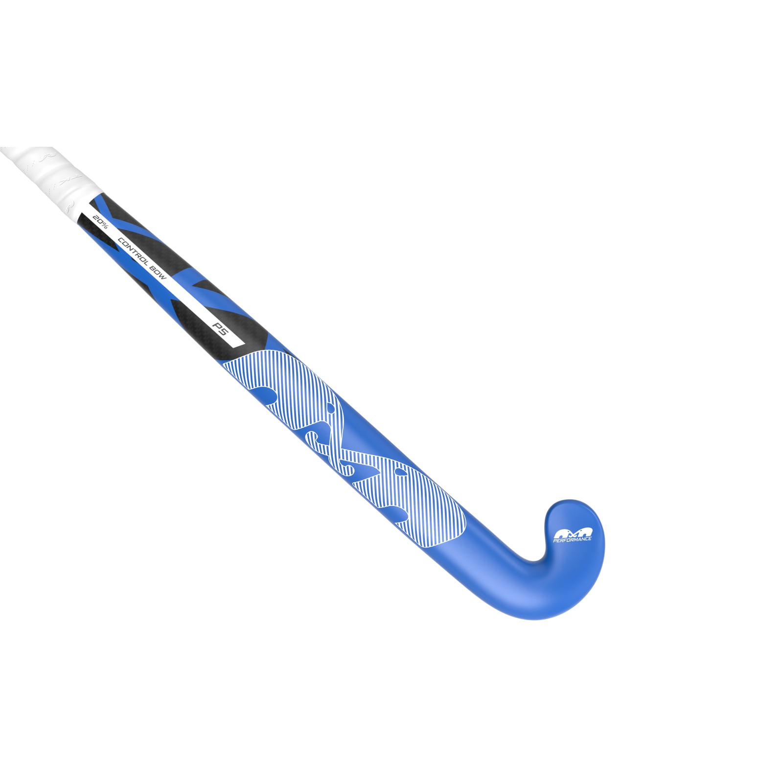 TK P5 Control Bow Hockey Stick - Blue-White (2026/27) - Home