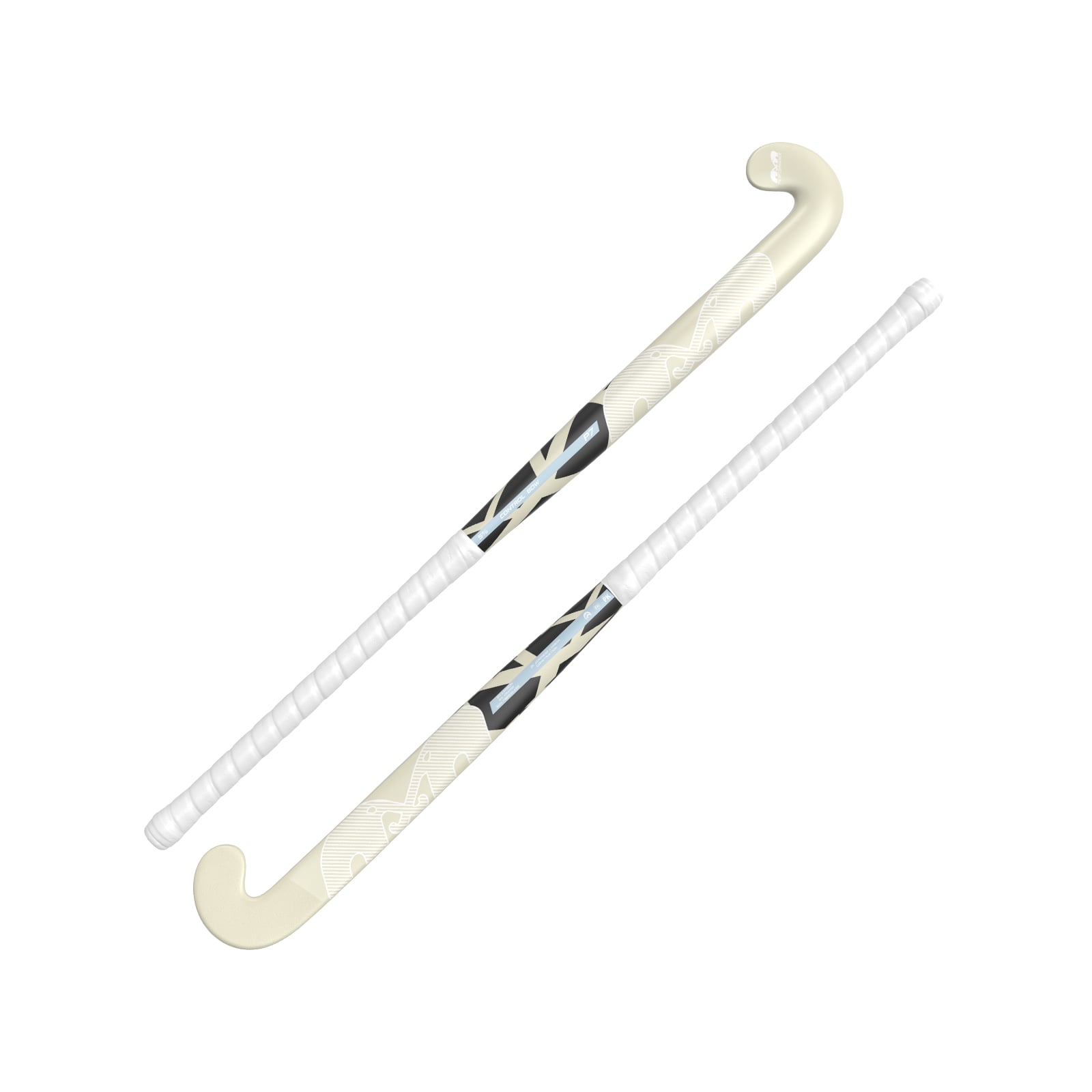TK P7 Control Bow Sand-White Hockey Stick (2026/27) - Home
