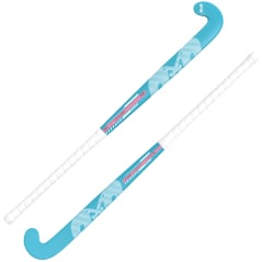 TK P5 Control Bow Indoor Hockey Stick - Grey-Blue (2026/27) -
