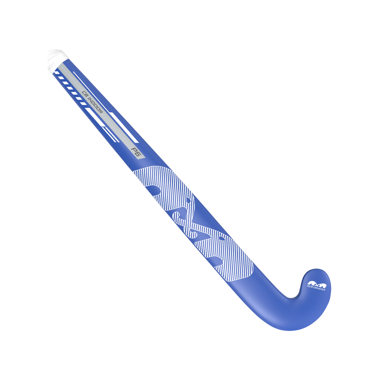 TK P6 Control Bow Indoor Hockey Stick - Grey-Coral (2026/27) -