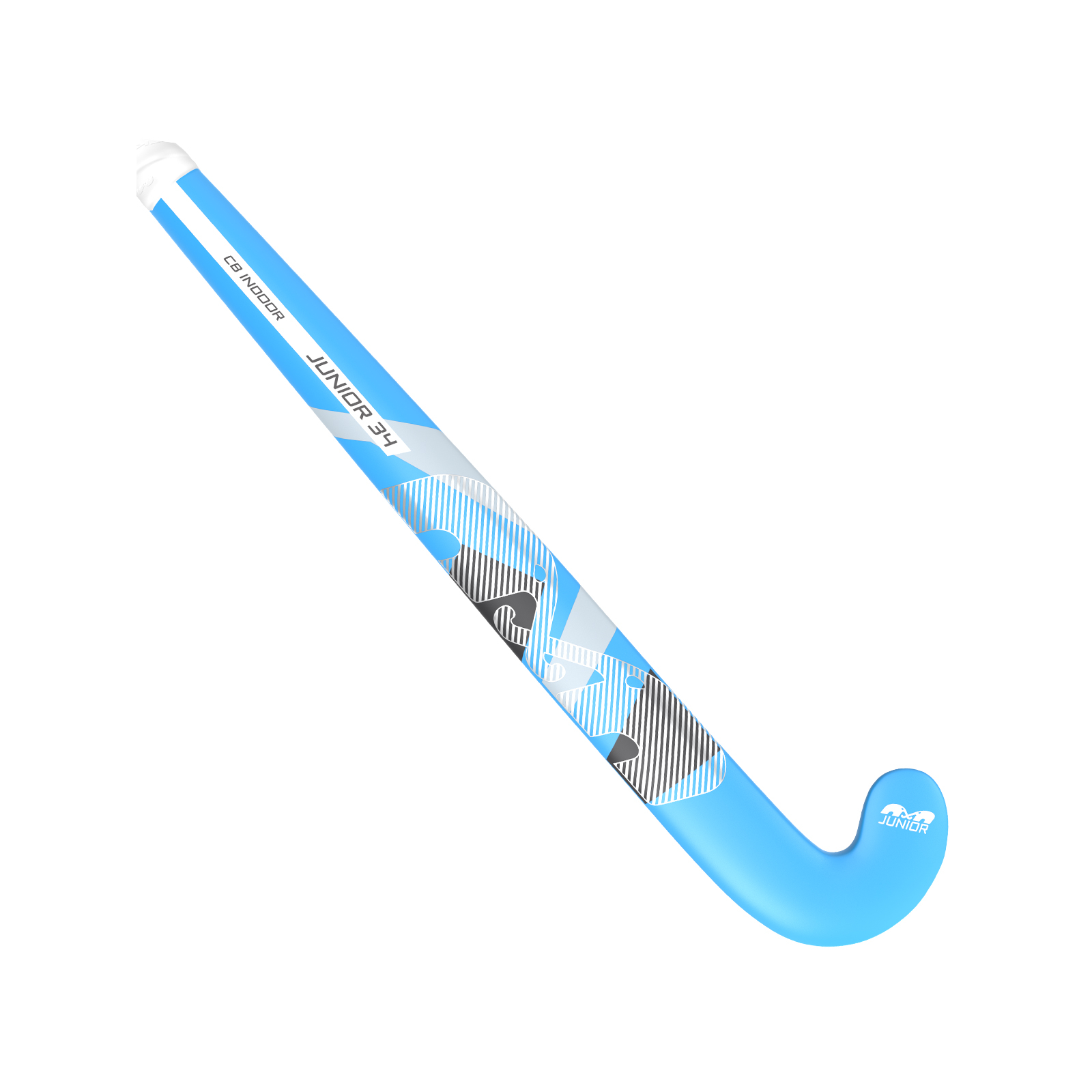 TK Junior Control Bow Indoor Blue Hockey Stick (2026/27) - Casa