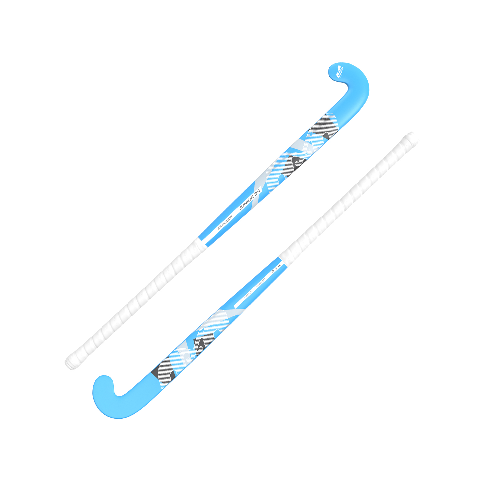 TK Junior Control Bow Indoor Blue Hockey Stick (2026/27) - Casa