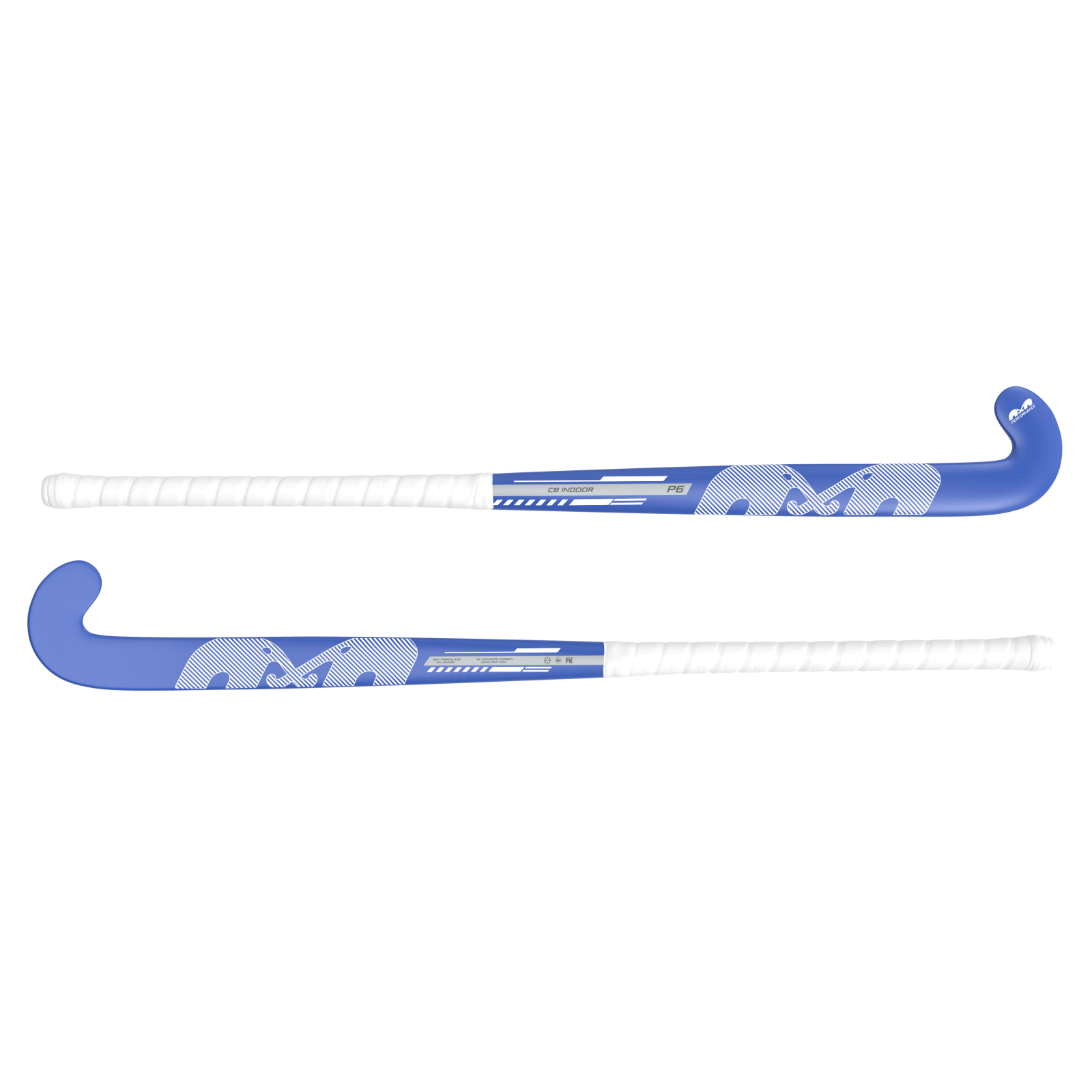 TK P6 Control Bow Indoor Hockey Stick - Grey-Coral (2026/27) -