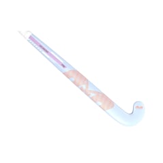 TK P6 Control Bow Indoor Hockey Stick - Grey-Coral (2026/27) -