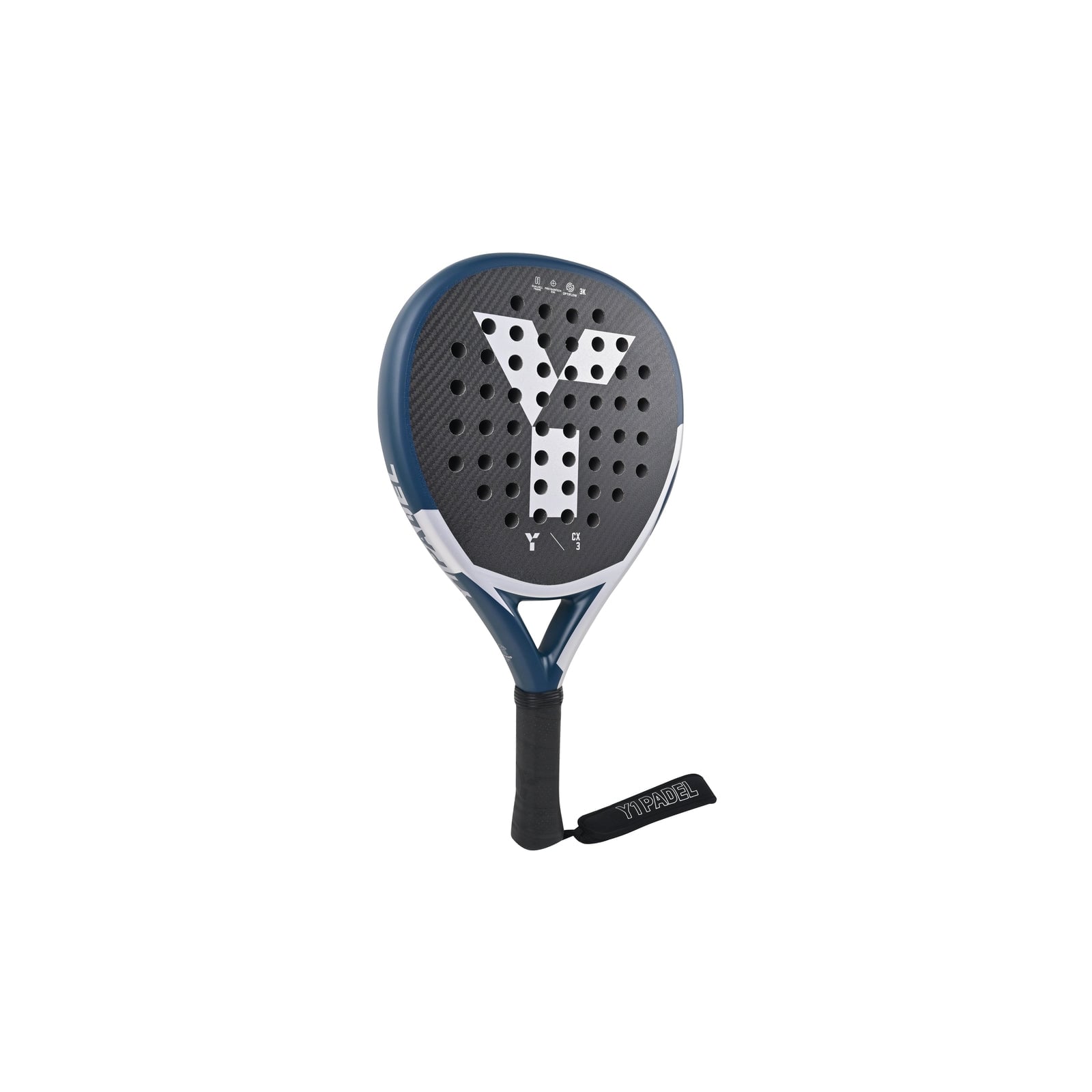 Y1 CX3 Padel Racket (2026) - Image 2 of 4