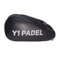 Y1 Pro Padel Bag - (Black/Silver) (2026) - Home
