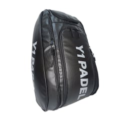 Y1 Pro Padel Bag - (Black/Silver) (2026) - Home