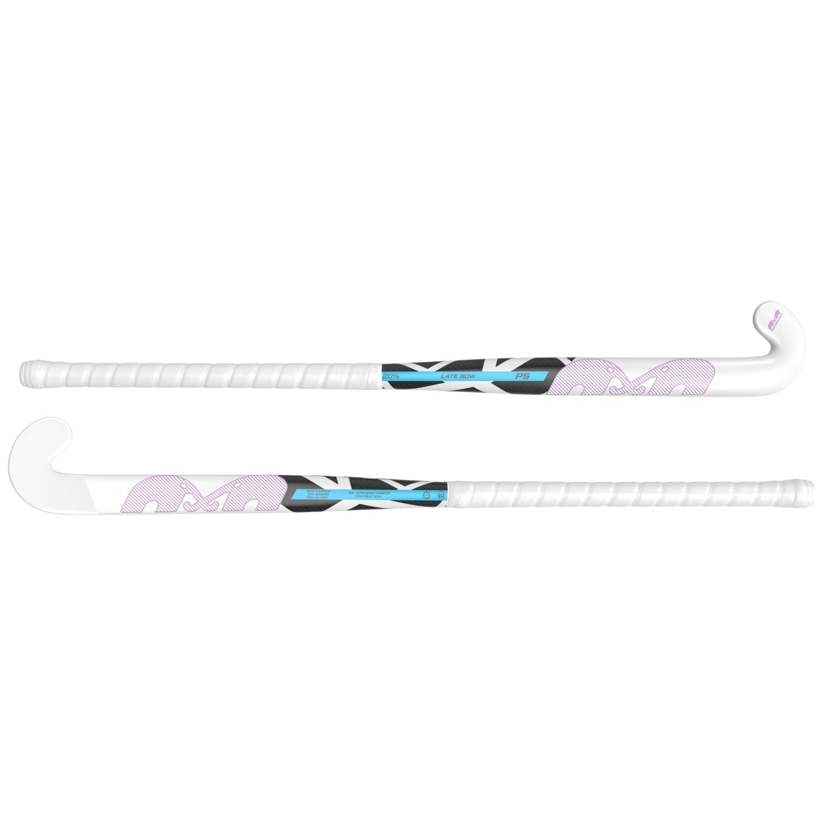 TK P5 Late Bow White-Lilac Hockey Stick (2026/27) - Image 1 of 2