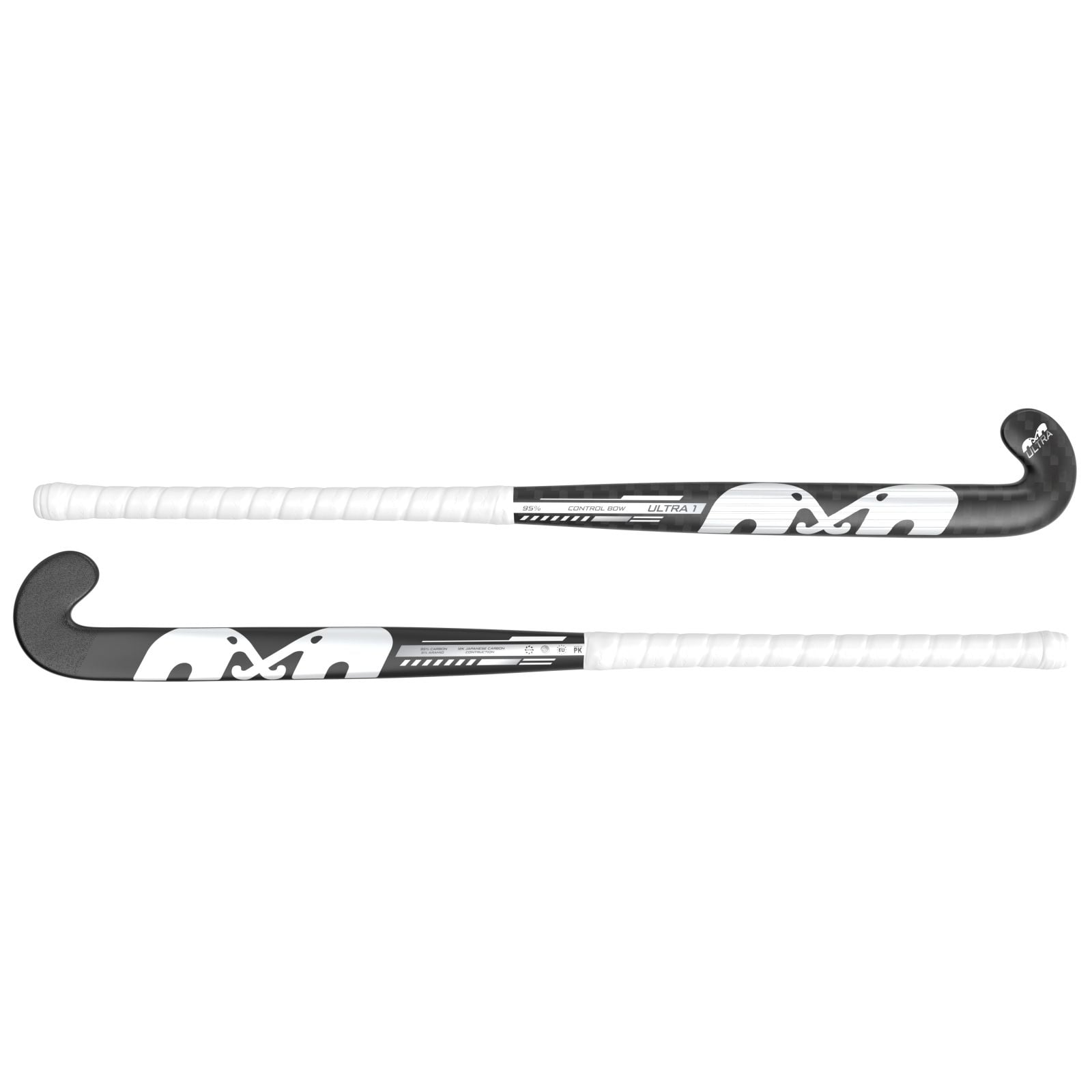 TK U1 Control Bow Black-White Hockey Stick (2026/27) - Image 1 of 2