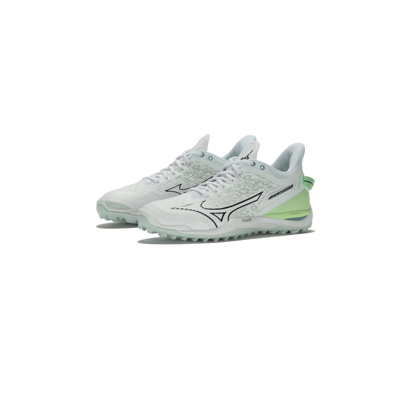 Mizuno Wave Leopardus Hockey Shoes - White - Hockey Equipment