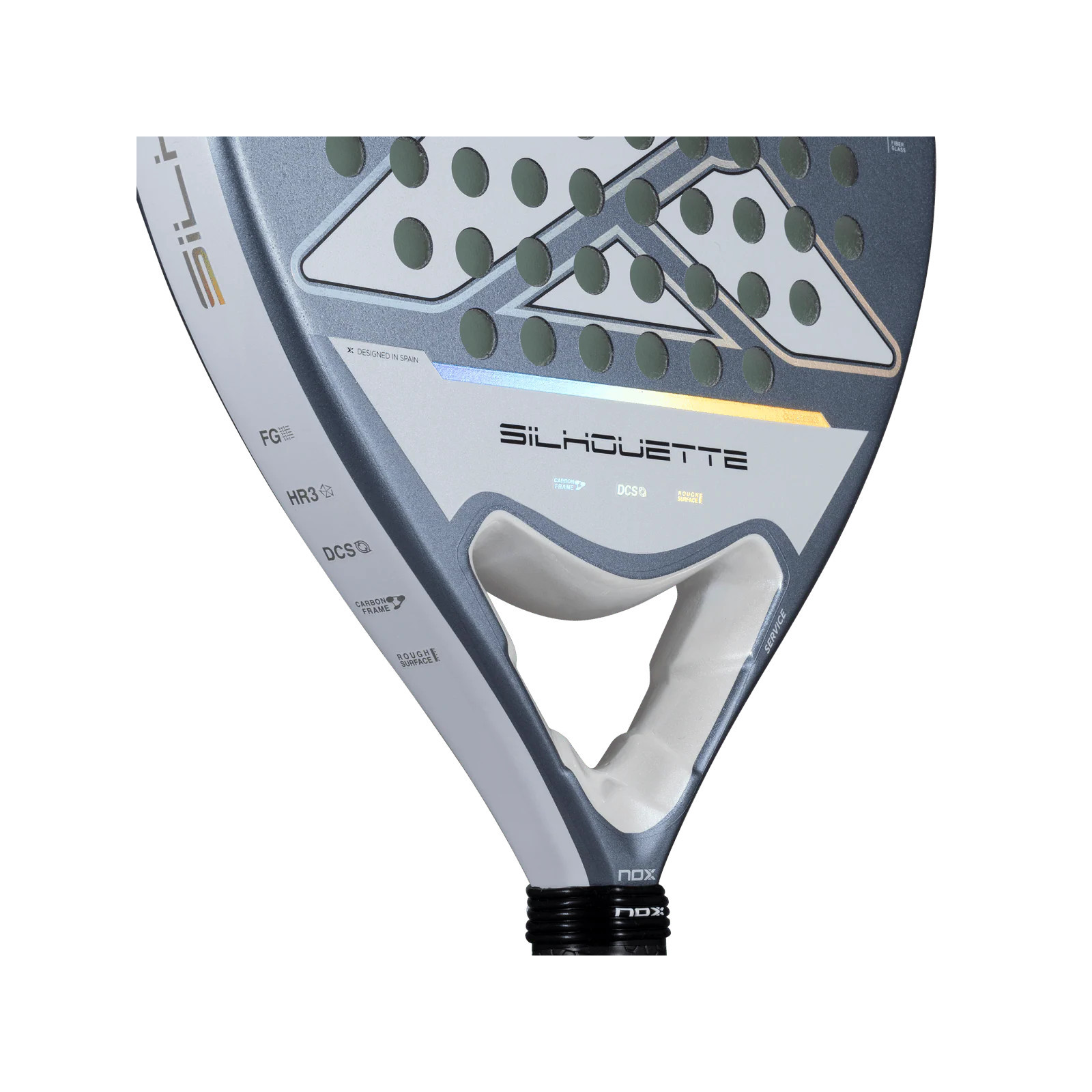 NOX Pala X-One Silhouette Padel Racket (2026) - NOX Pala X-One Silhouette Padel Racket (2026/27) - NOX Padel