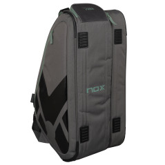 NOX AT10 Team Padel Bag - Grey/Green (2026/27) - Padel Bags