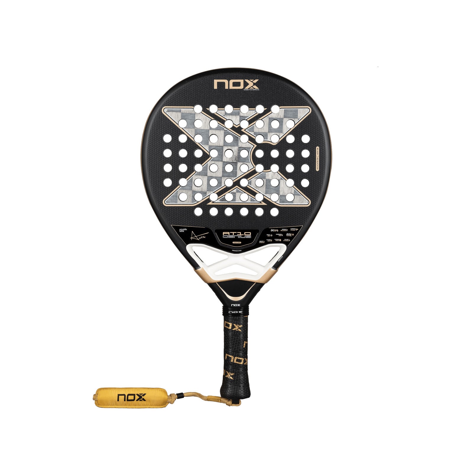 NOX AT10 Genius 18K Alum Padel Racket (2026) - NOX Padel Rackets