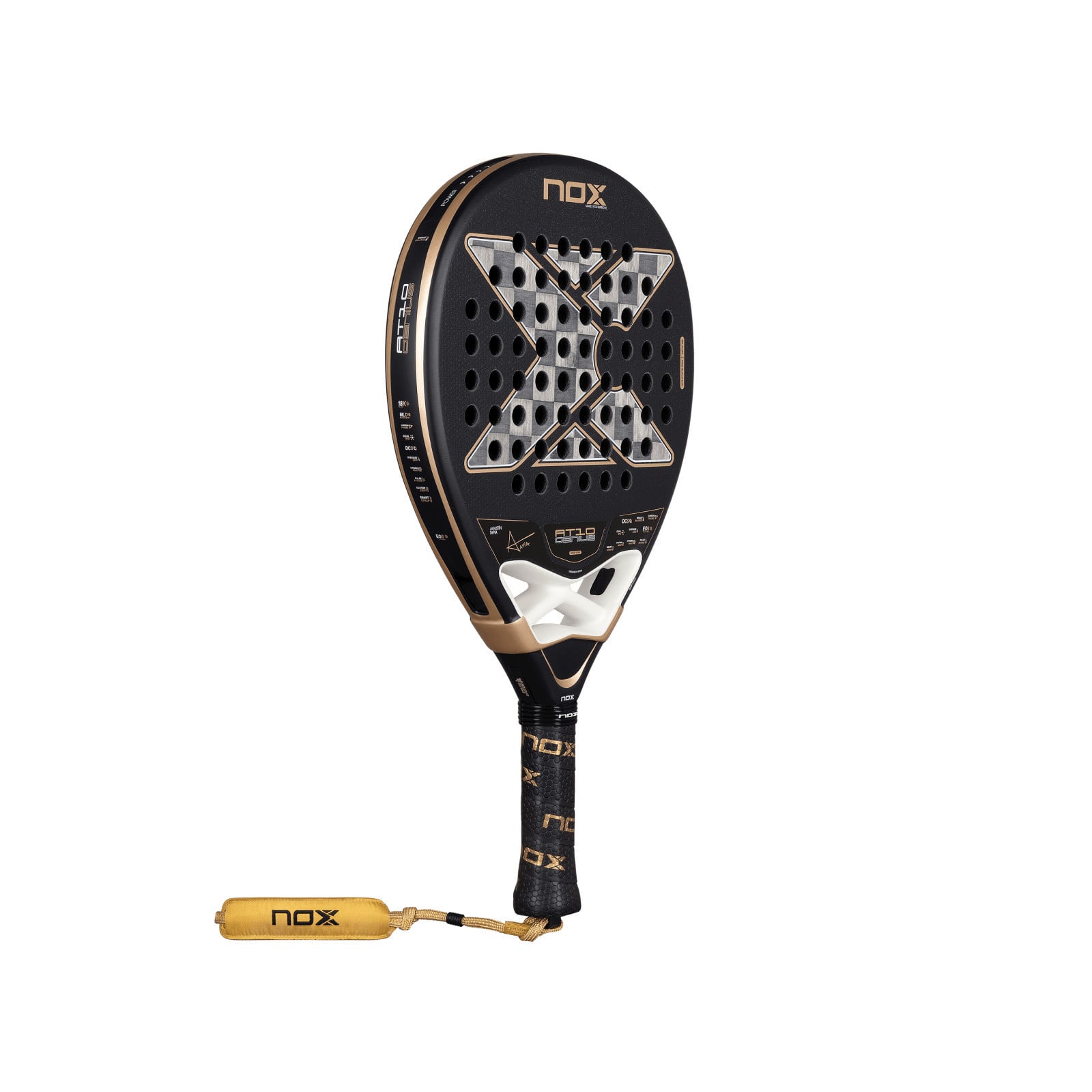 NOX AT10 Genius 18K Alum Padel Racket (2026) - NOX Padel Rackets