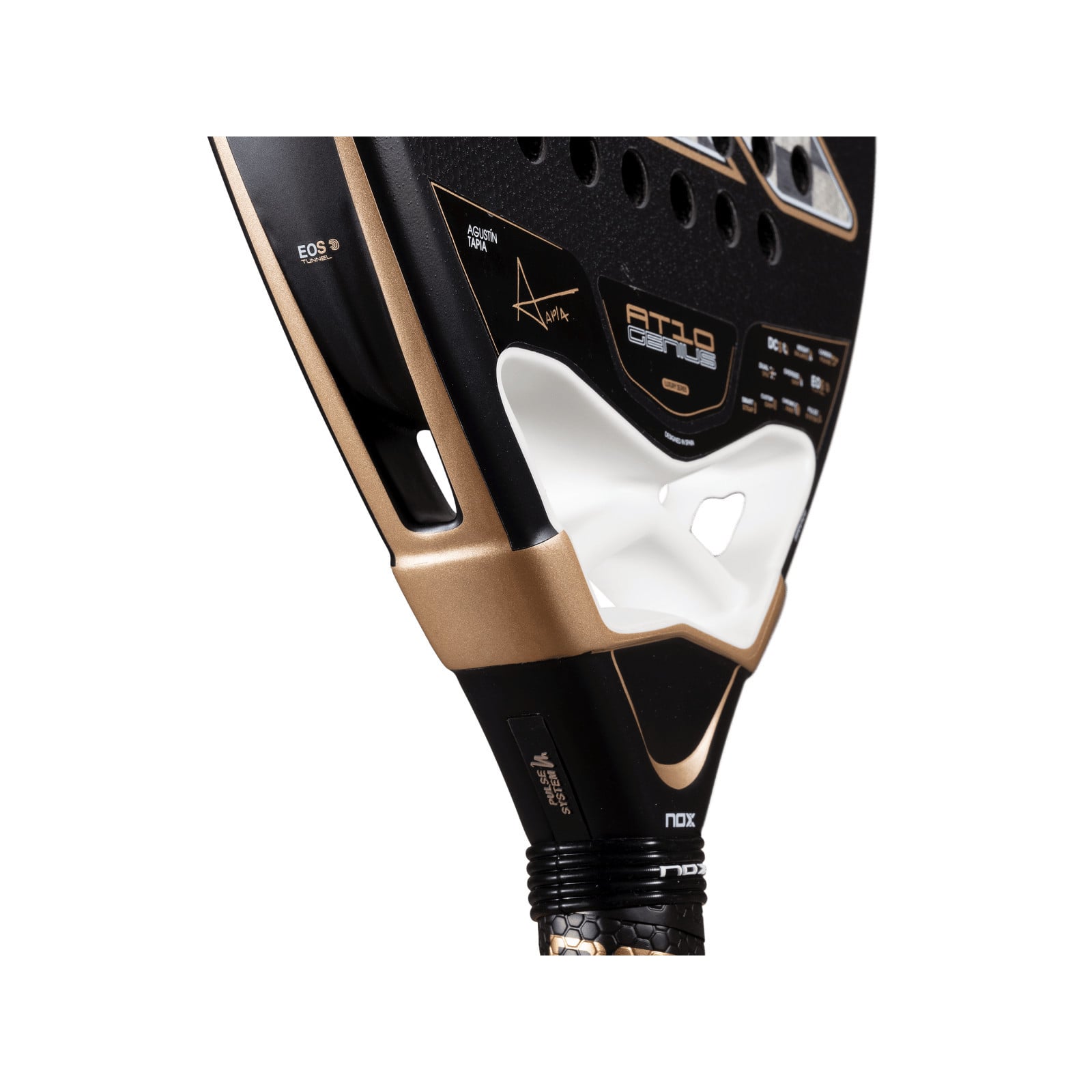 NOX AT10 Genius 18K Alum Padel Racket (2026) - NOX Padel Rackets