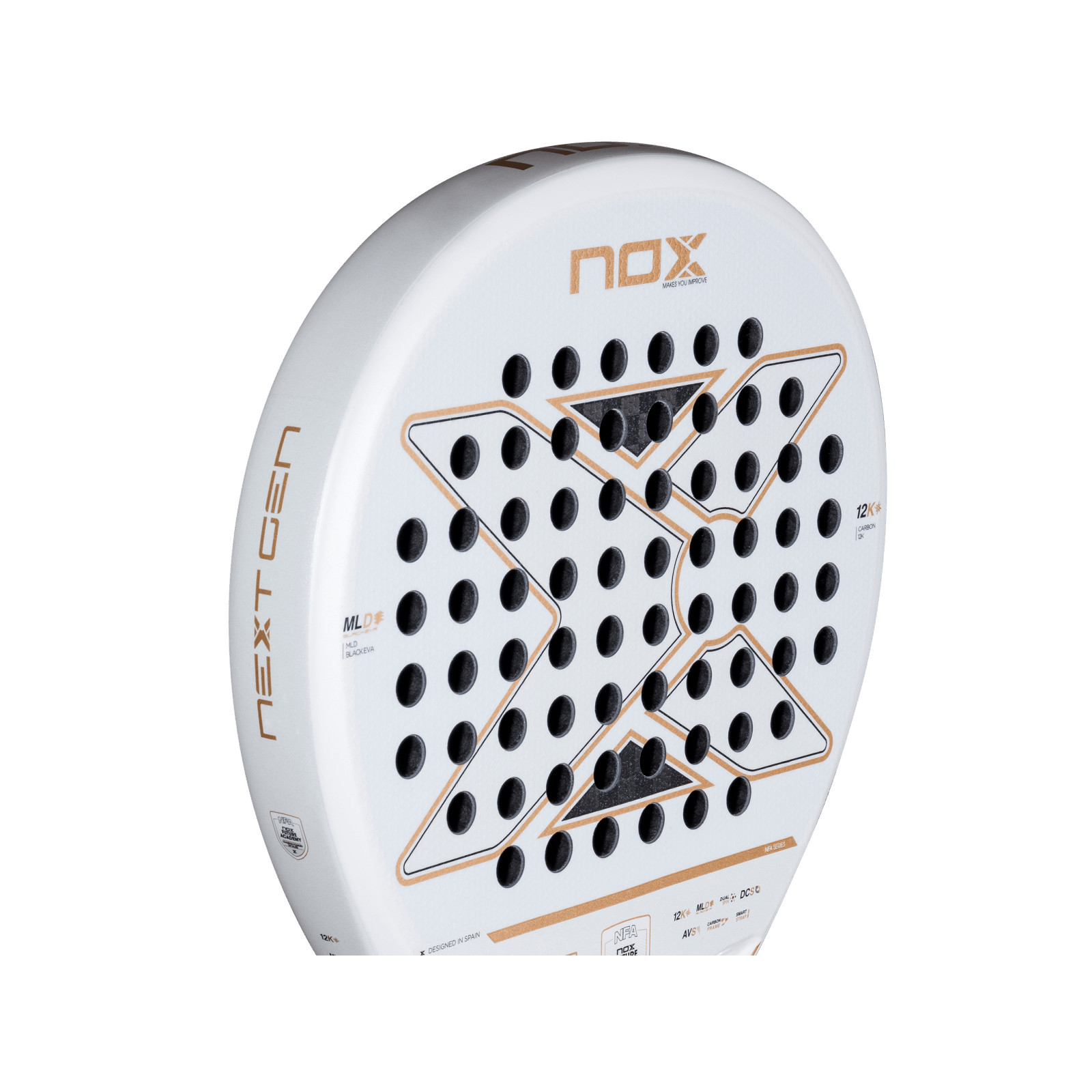 NOX NextGen Pro Hybrid 12K NFA Series Padel Racket (2026) - NOX