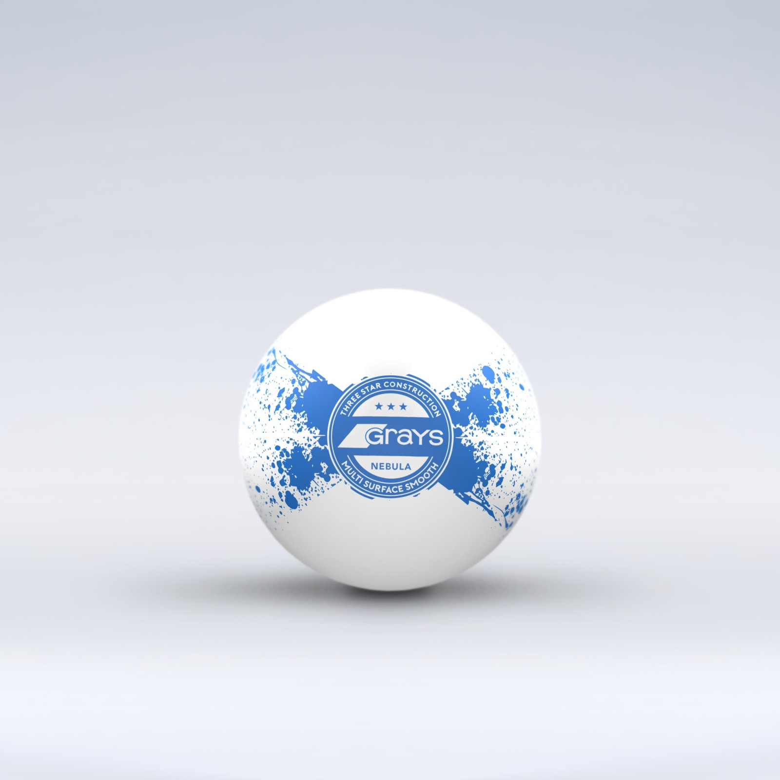 Grays Nebula Smooth Hockey Ball - White (2026/27) - Hockey