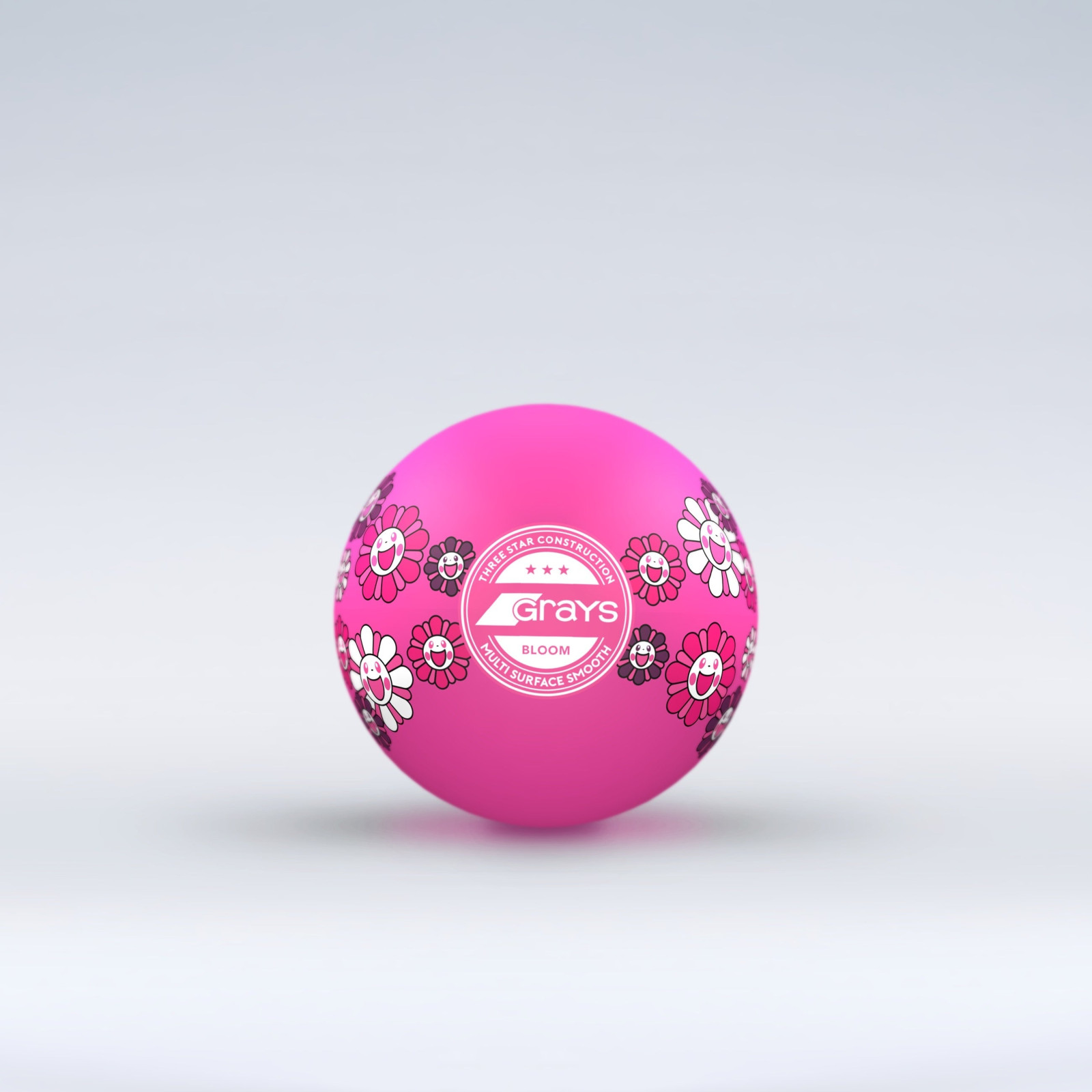 Grays Bloom Smooth Hockey Ball - Pink (2026/27) - Hockey