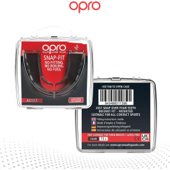 Opro Snap-Fit Junior Mouthguard - Clear - Hockey Mouthguards