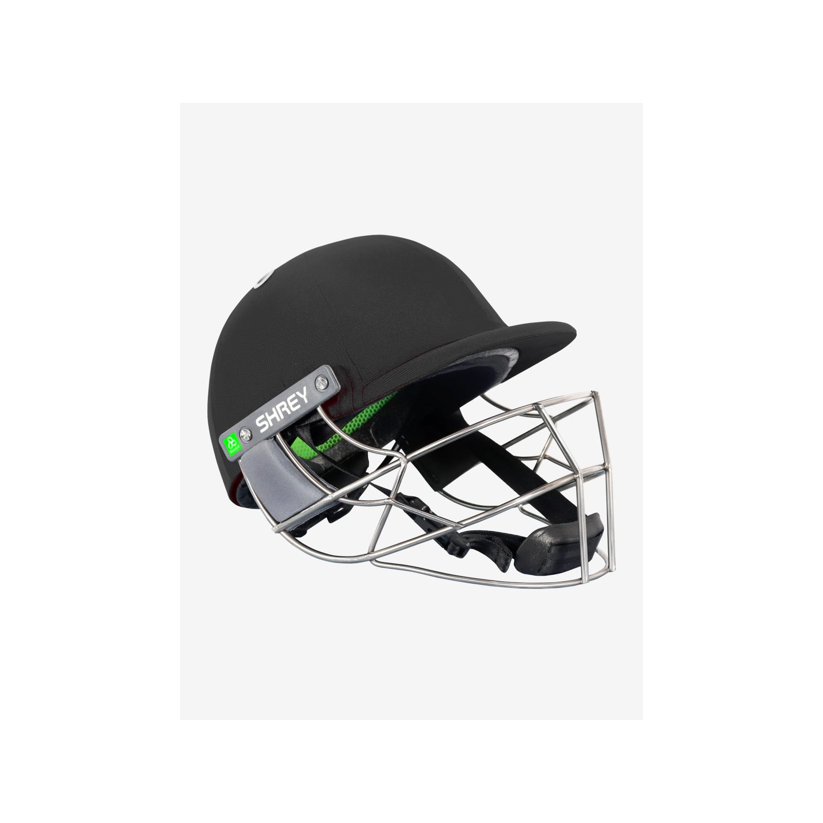 Shrey Koroyd Stainless Steel Cricket Helmet - With Neck Guard (2027) - Shrey Koroyd Stainless Steel Cricket Helmet - With Neck Guard
