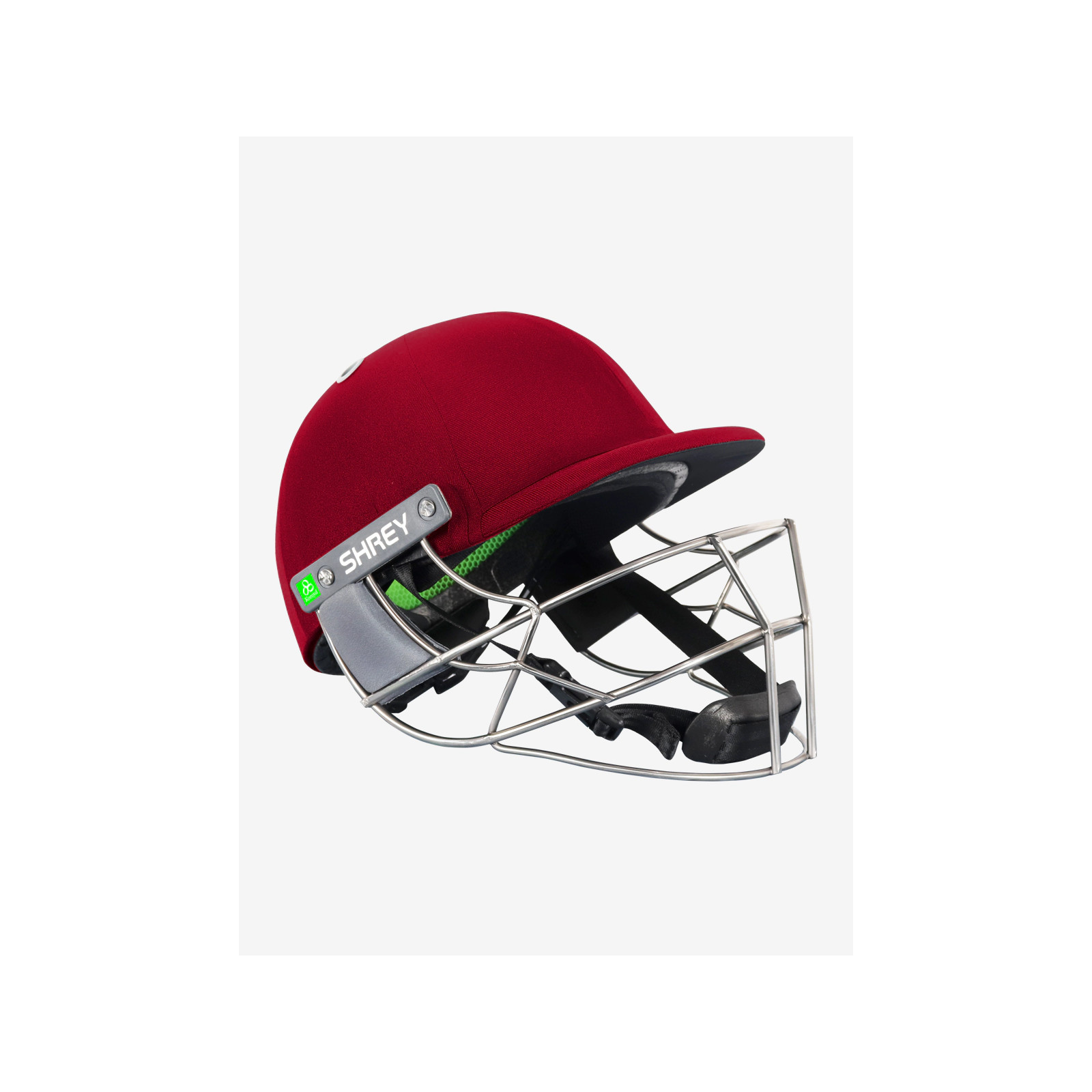 Shrey Koroyd Stainless Steel Cricket Helmet - With Neck Guard (2027) - Shrey Koroyd Stainless Steel Cricket Helmet - With Neck Guard