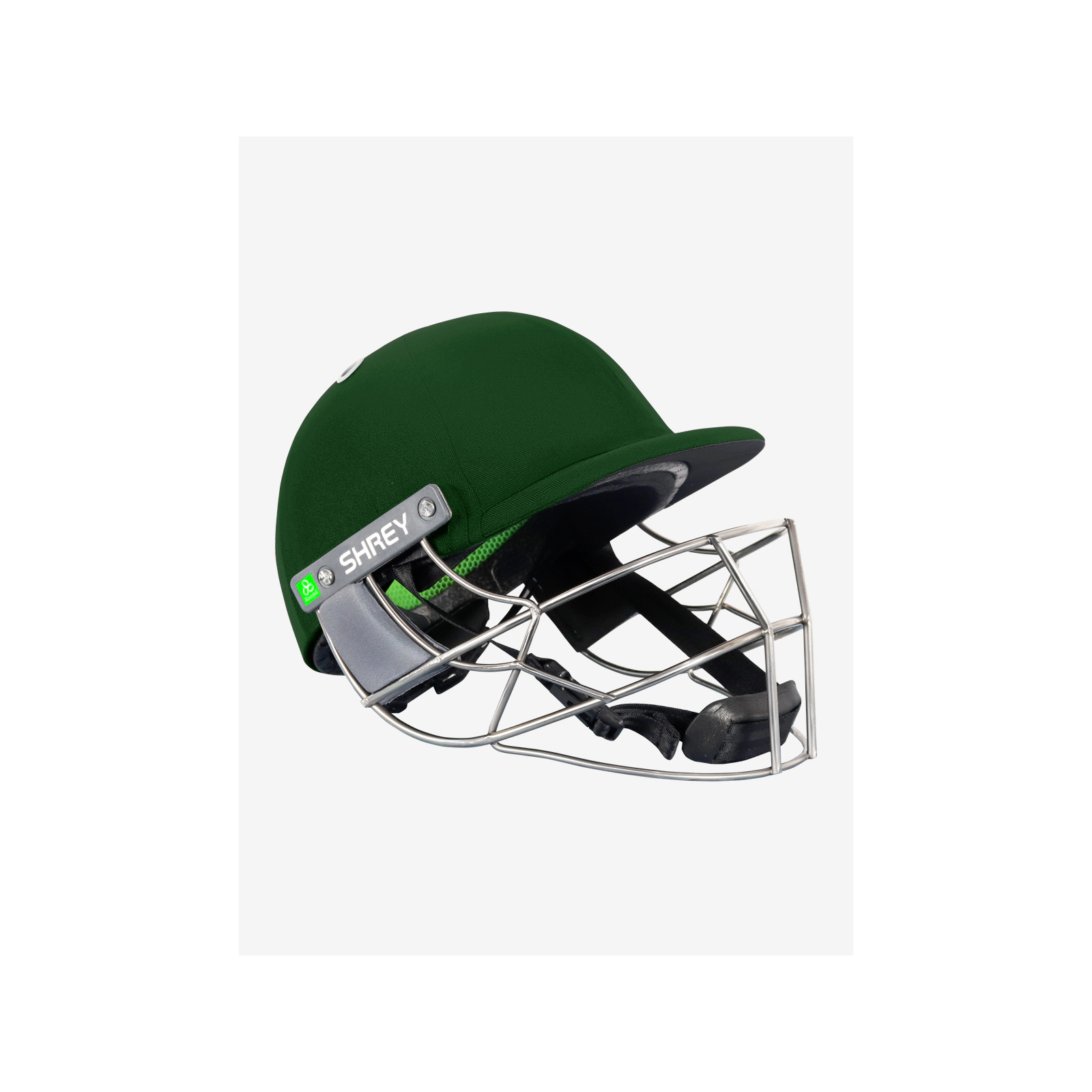 Shrey Koroyd Stainless Steel Cricket Helmet - With Neck Guard (2027) - Shrey Koroyd Stainless Steel Cricket Helmet - With Neck Guard